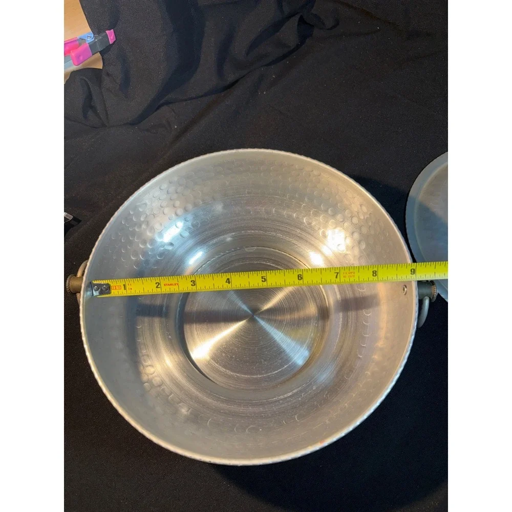 Vintage‎ Hammered Aluminum Serving Dish